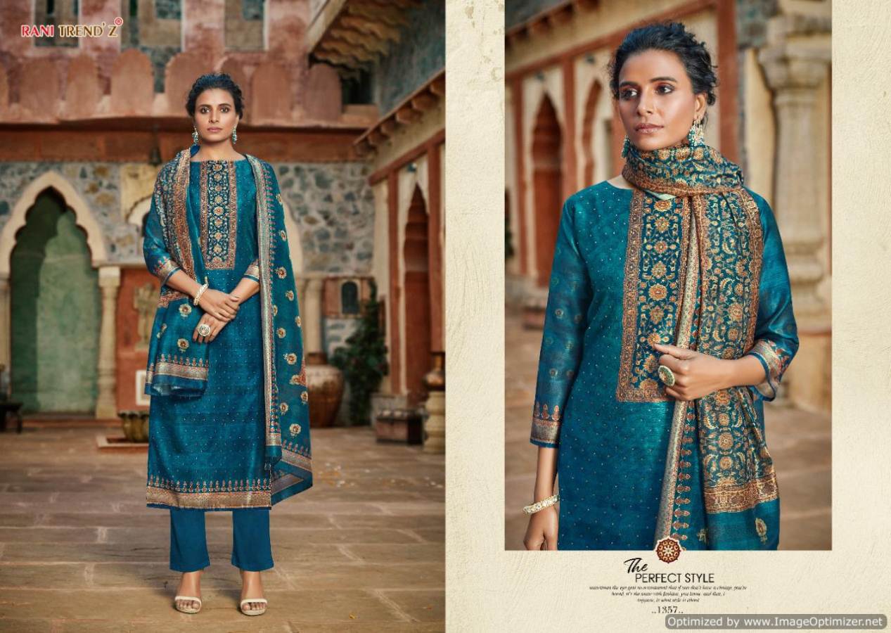 Rani Trendz Present Kia Designer Heavy Dress Material