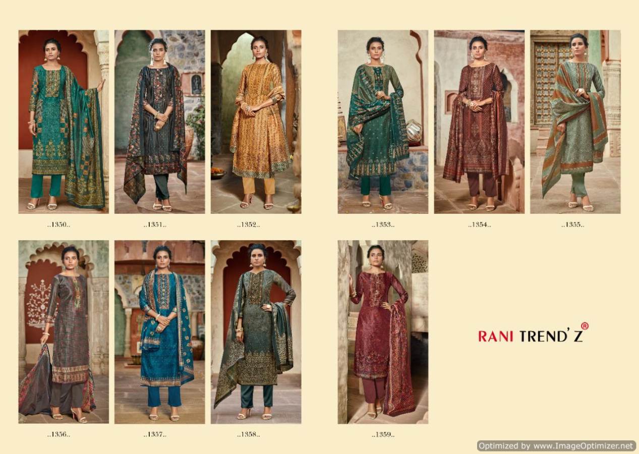 Rani Trendz Present Kia Designer Heavy Dress Material