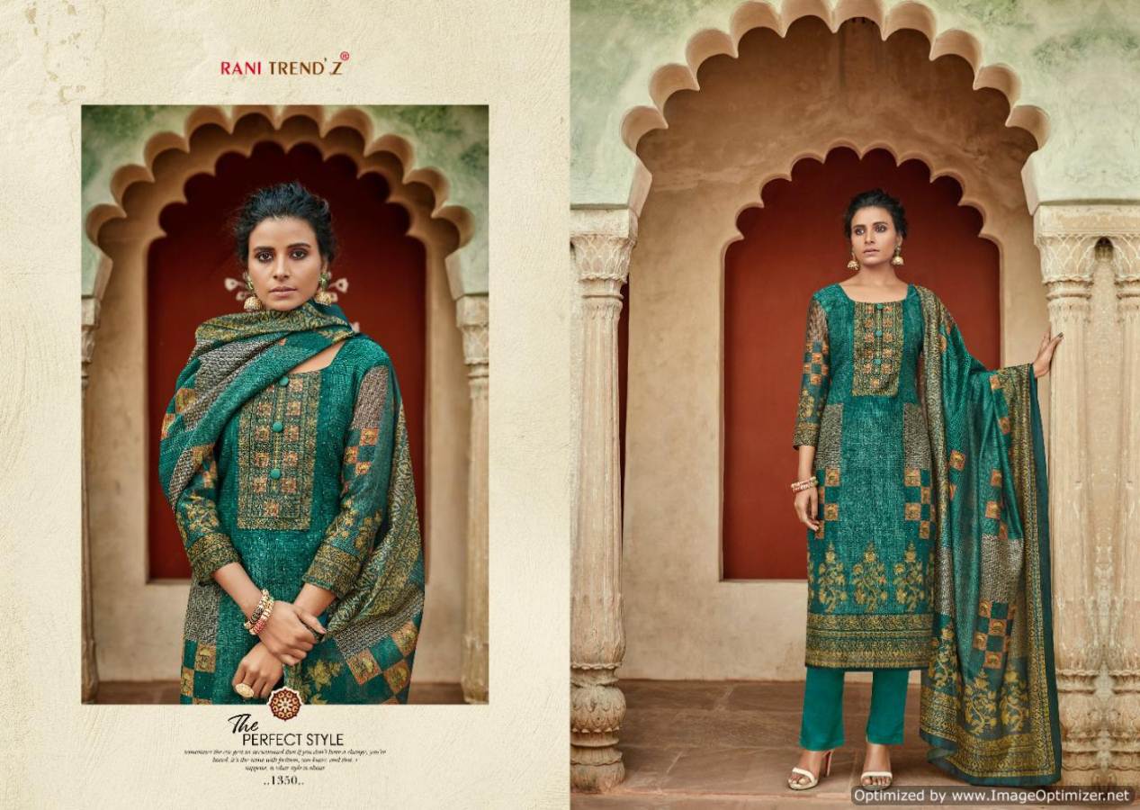 Rani Trendz Present Kia Designer Heavy Dress Material