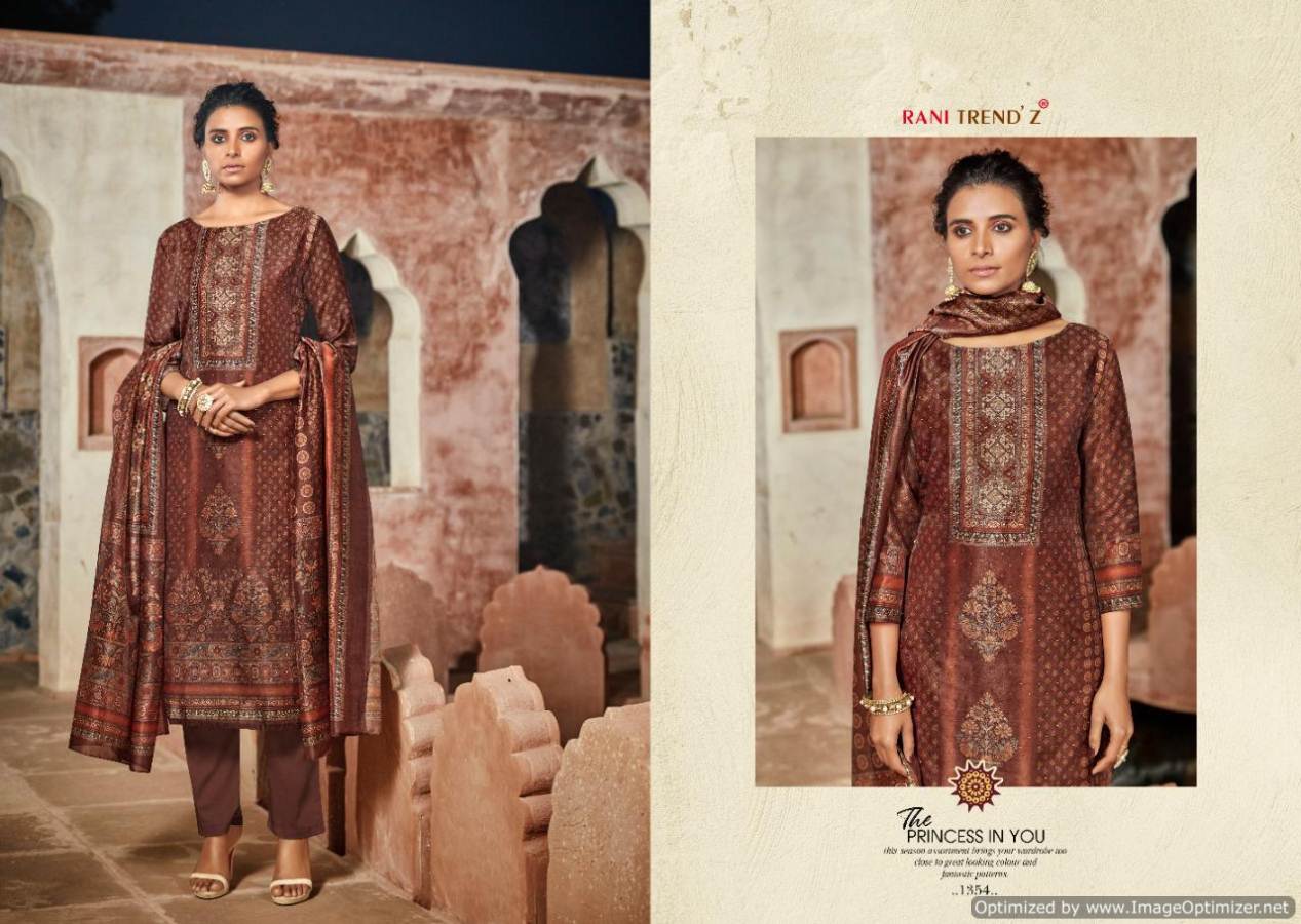 Rani Trendz Present Kia Designer Heavy Dress Material