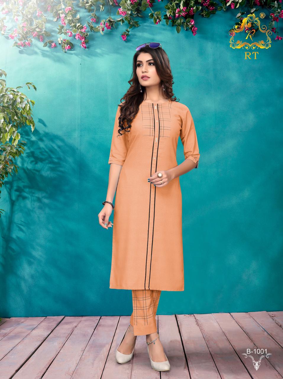 Rijiya Trends Present Hunny Bunny Kurtis With Pant Catalogue