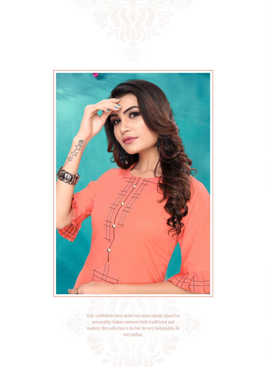 Rijiya Trends Present Hunny Bunny Kurtis With Pant Catalogue