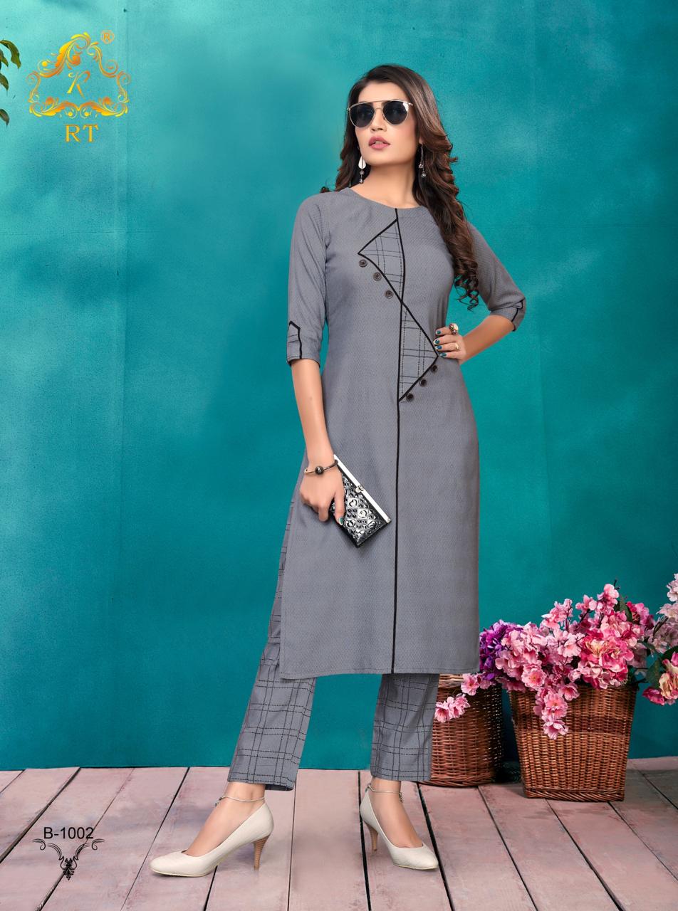 Rijiya Trends Present Hunny Bunny Kurtis With Pant Catalogue