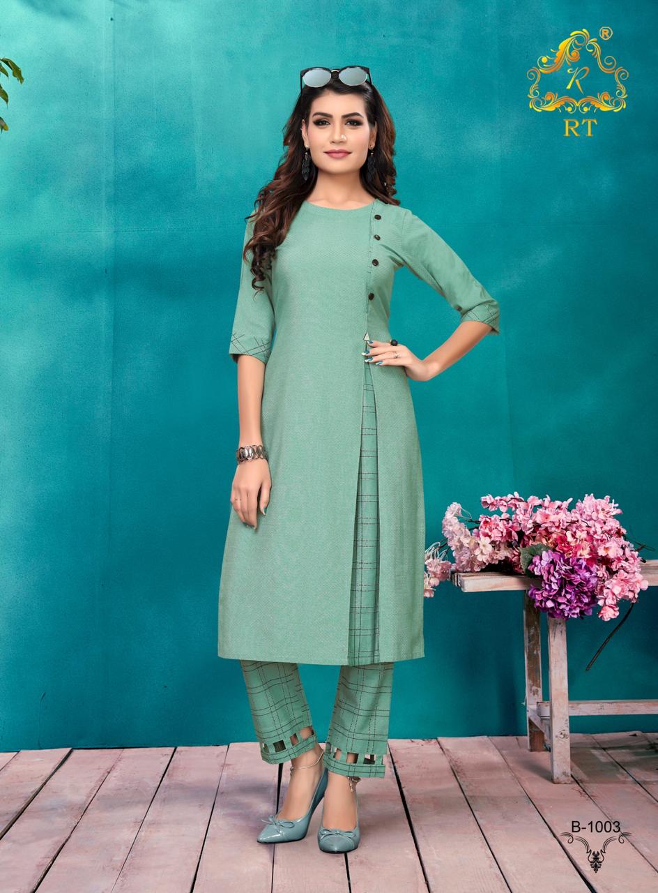 Rijiya Trends Present Hunny Bunny Kurtis With Pant Catalogue