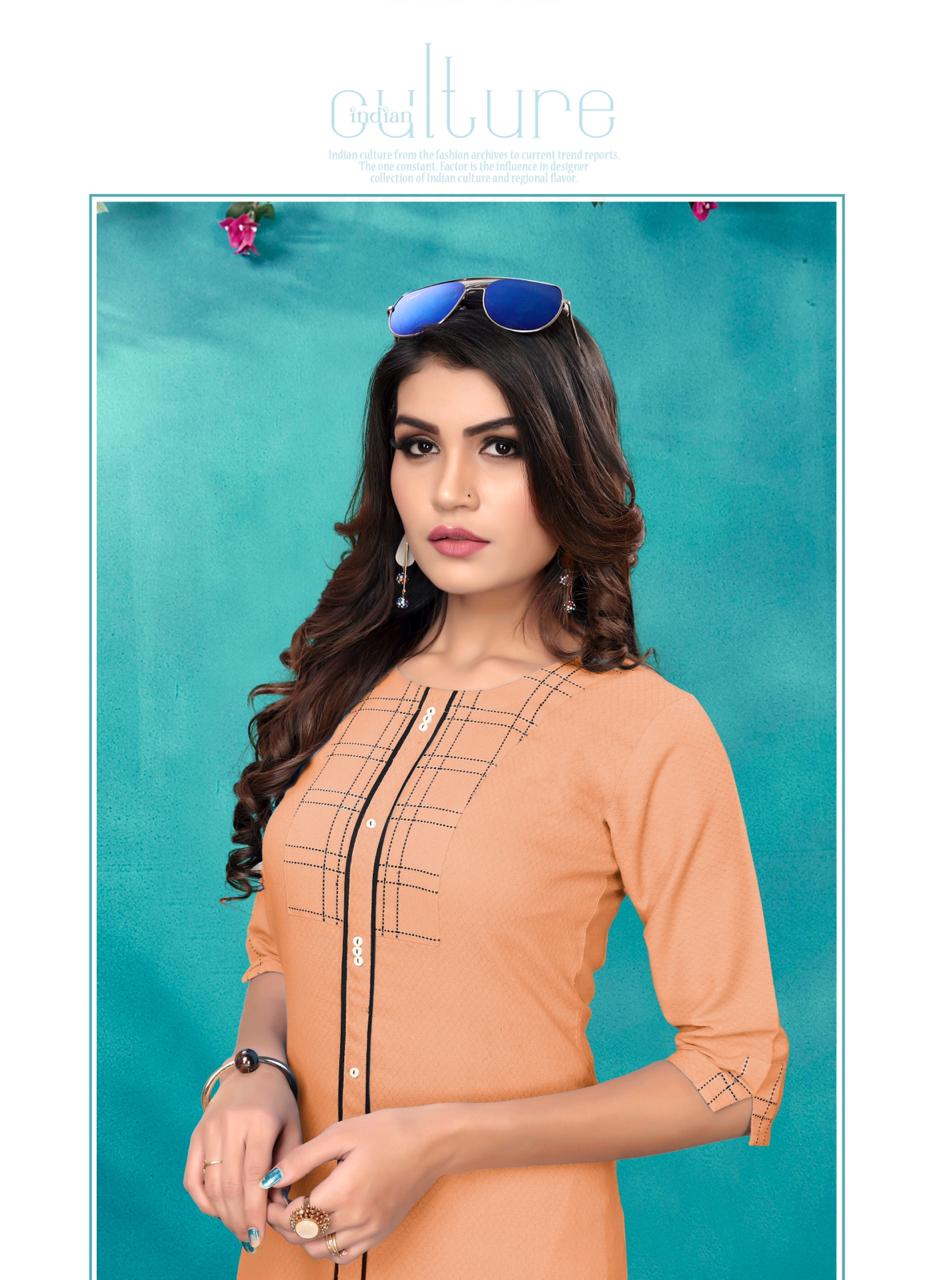 Rijiya Trends Present Hunny Bunny Kurtis With Pant Catalogue