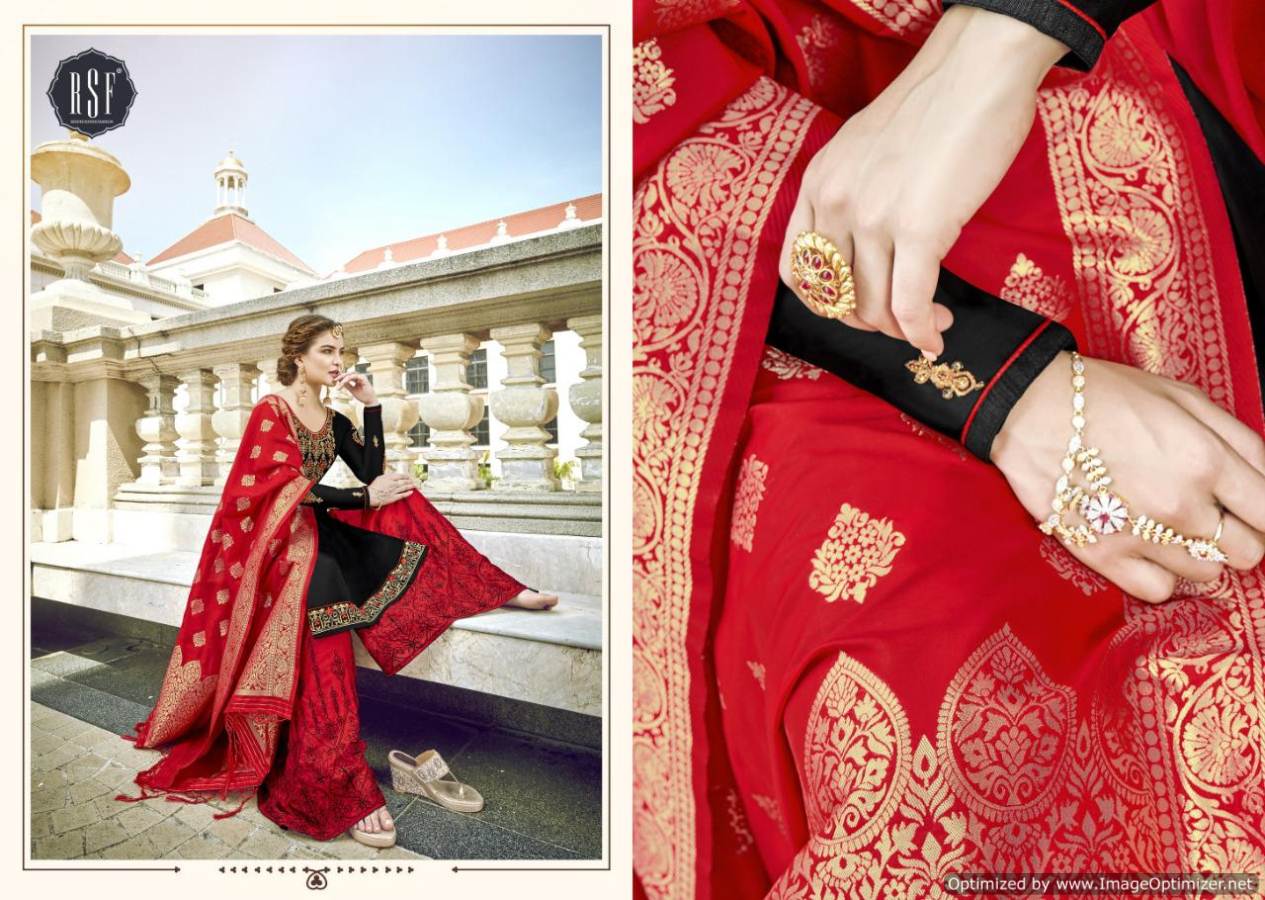 Rsf Present Gazal Silk Long Suits Collection