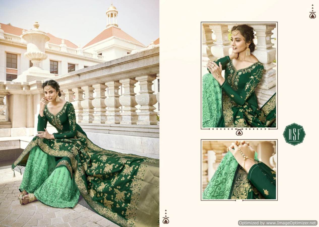 Rsf Present Gazal Silk Long Suits Collection