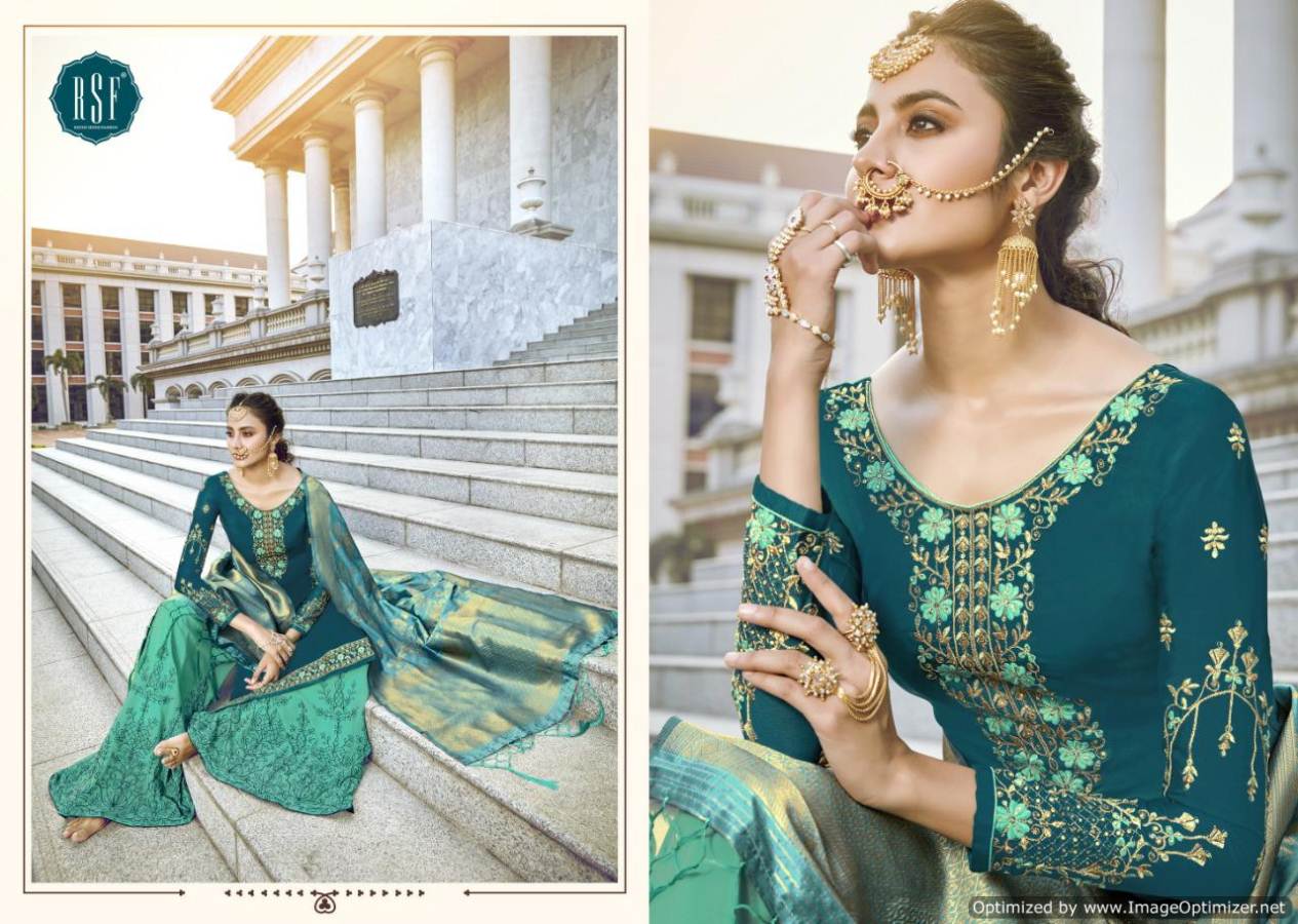 Rsf Present Gazal Silk Long Suits Collection