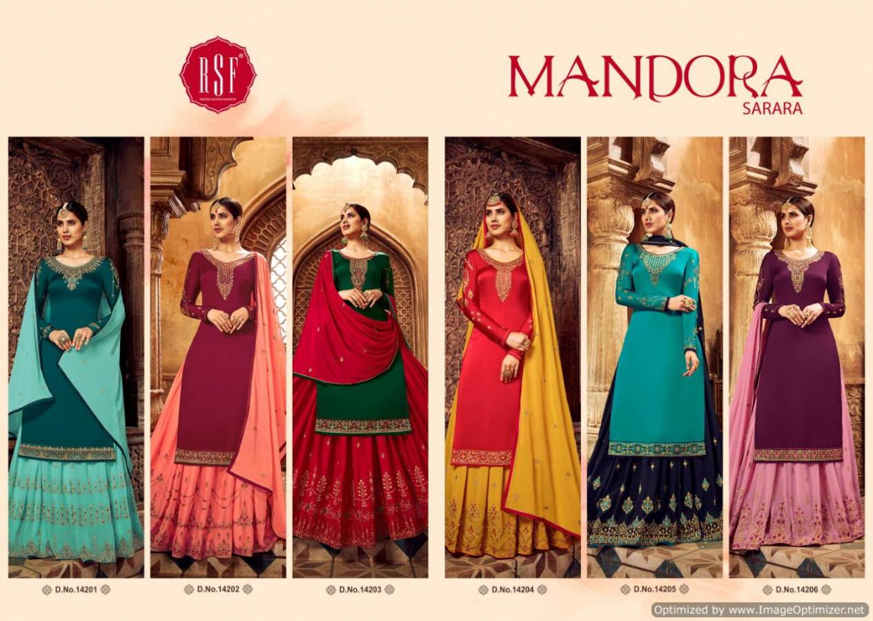 Rsf Present Mandora Designer Salwar Suit Collection.