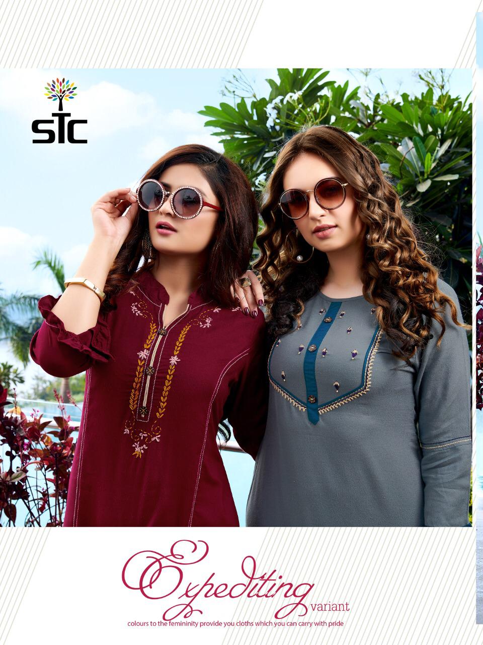 Stc Present Aarvi Vol 1 Kurtis Catalogue