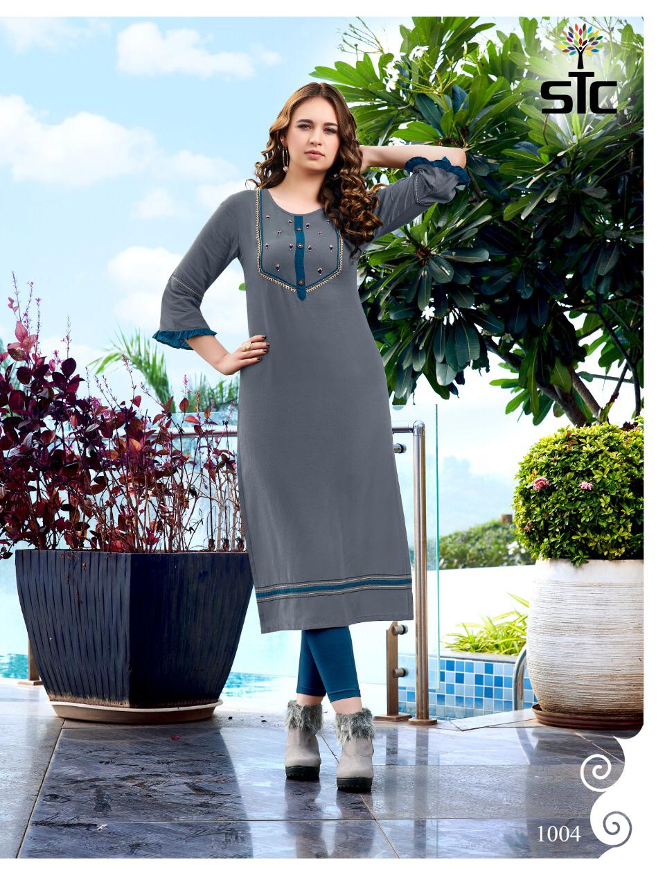 Stc Present Aarvi Vol 1 Kurtis Catalogue