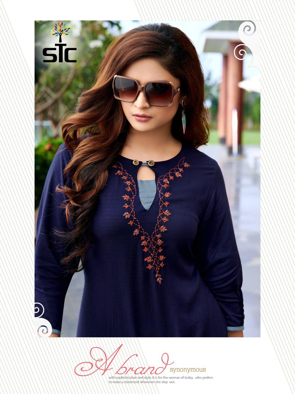 Stc Present Aarvi Vol 1 Kurtis Catalogue