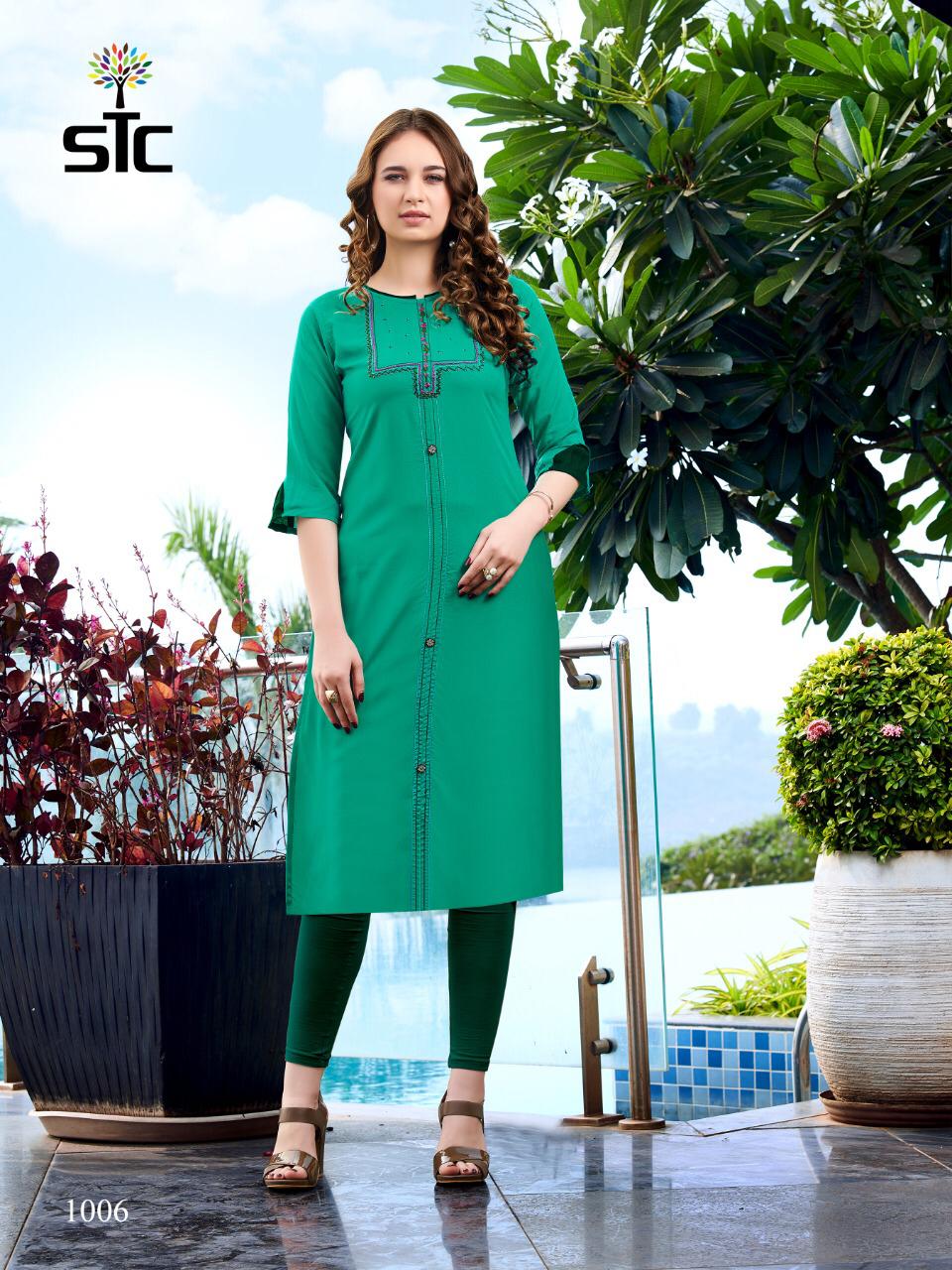 Stc Present Aarvi Vol 1 Kurtis Catalogue