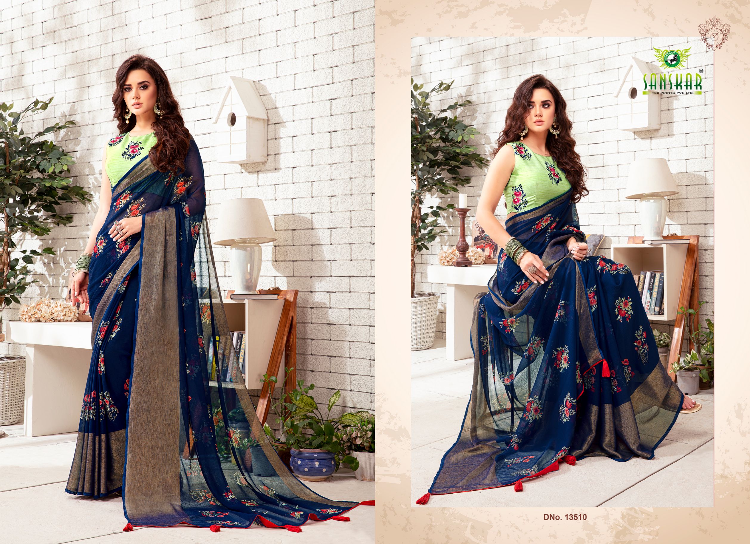 Sanskar Present Paro Printed Saree Collection