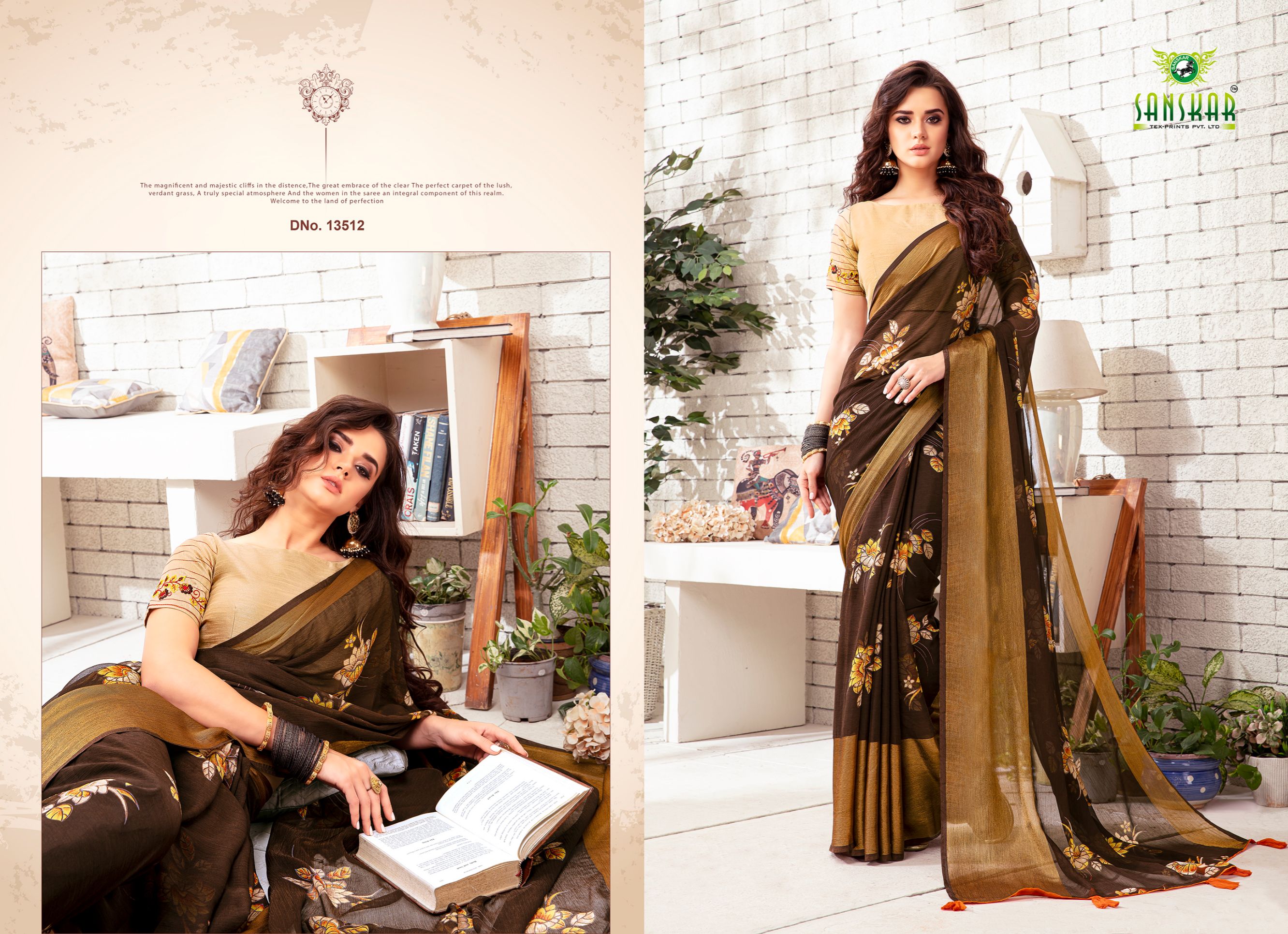 Sanskar Present Paro Printed Saree Collection