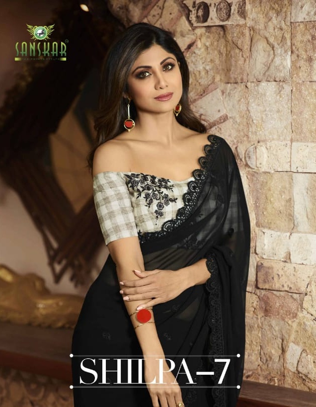 Sanskar Present Shilpa Vol 7 Sarees Catalogue