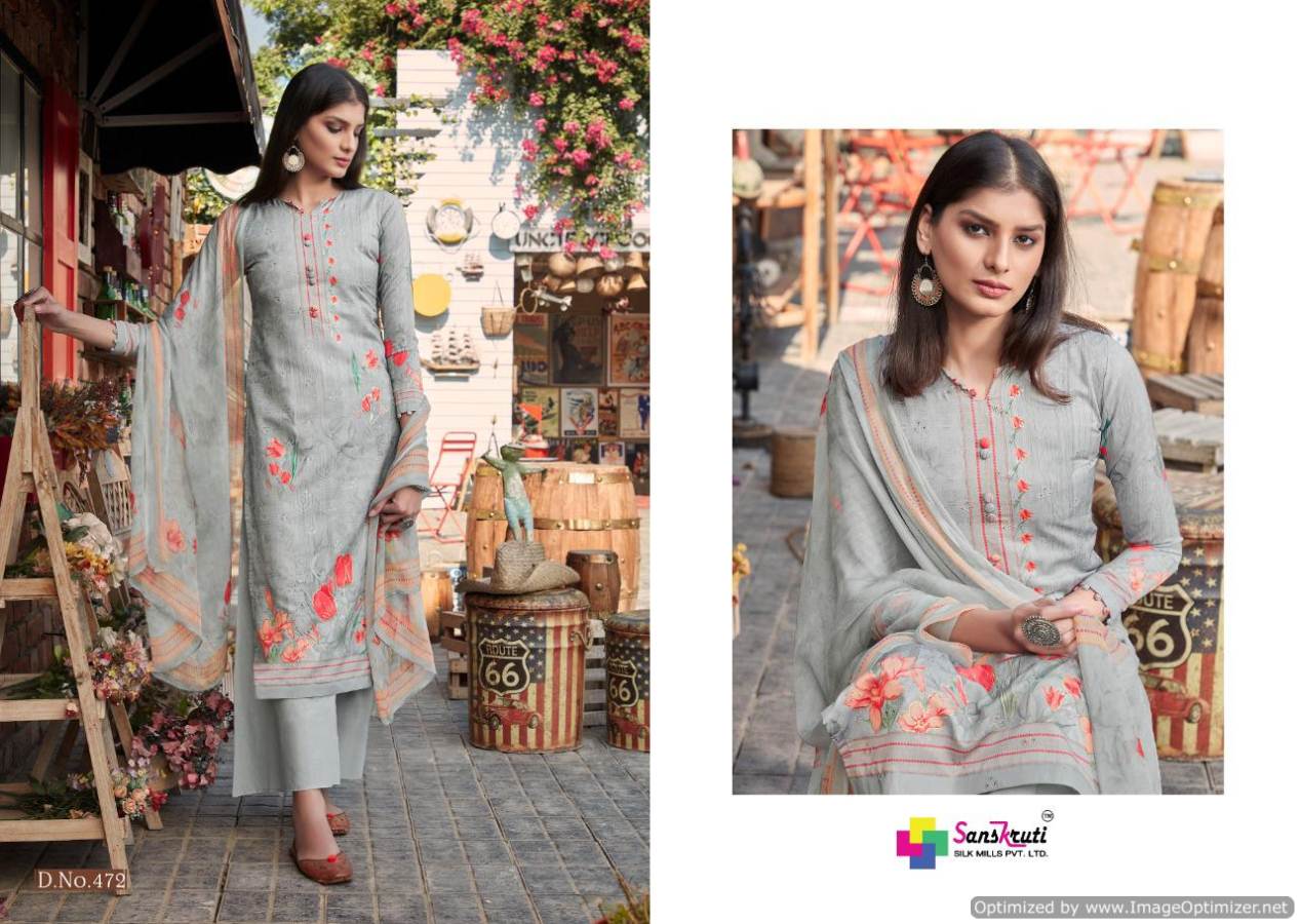 Sanskruti Present Tulsi Dress Material Collection.