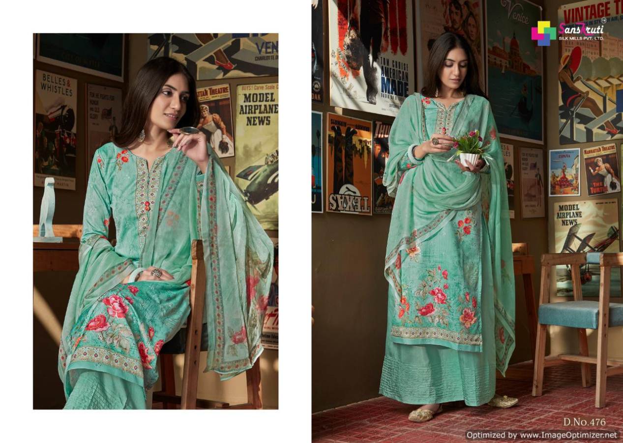 Sanskruti Present Tulsi Dress Material Collection.