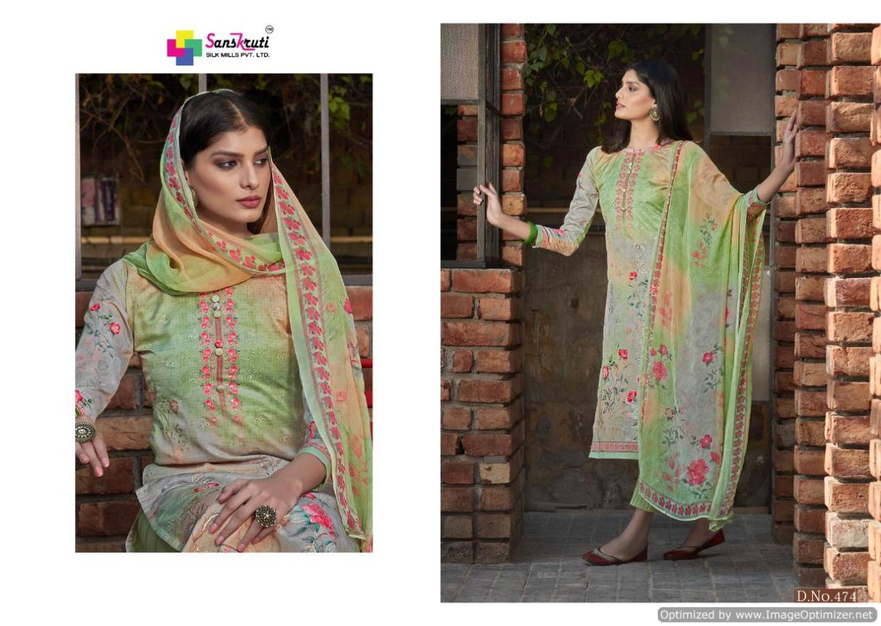 Sanskruti Present Tulsi Dress Material Collection.