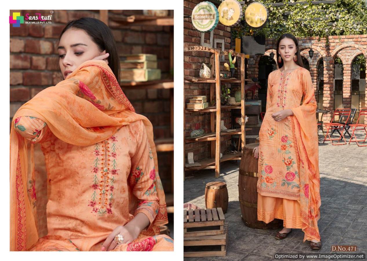 Sanskruti Present Tulsi Dress Material Collection.