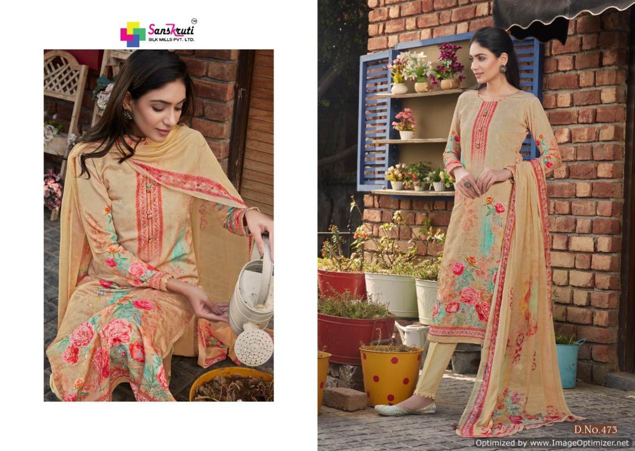 Sanskruti Present Tulsi Dress Material Collection.