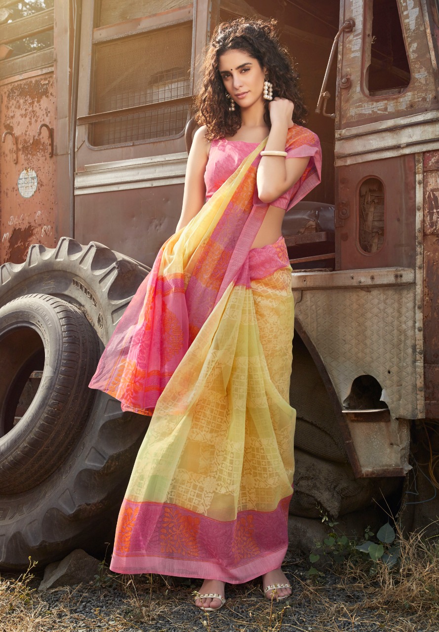 Ynf Shraddha Kapoor Fancy Georgette Saree Collection