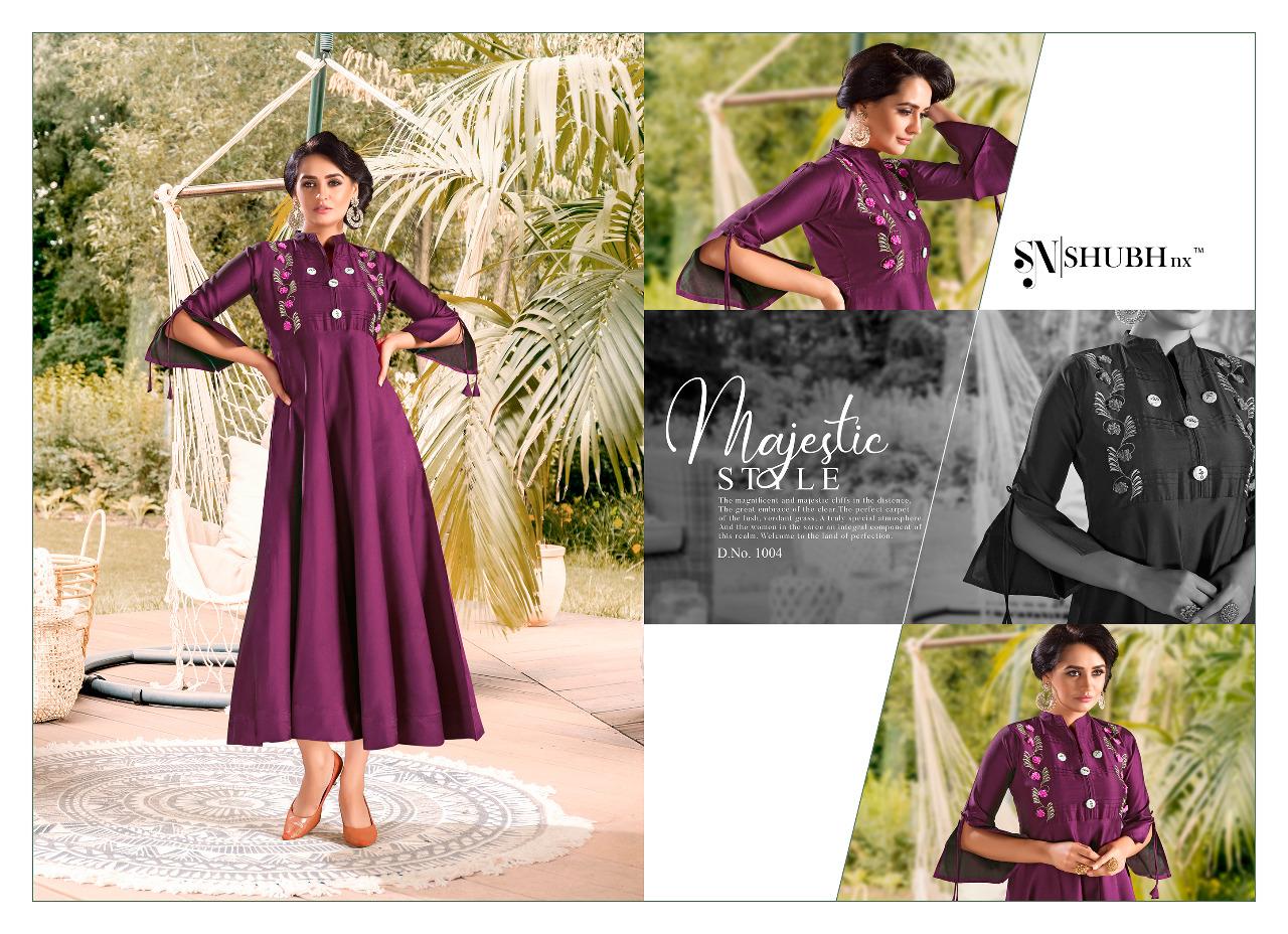 Shubh Nx Present Pankhida Vol 2 Long Kurtis Catalogue