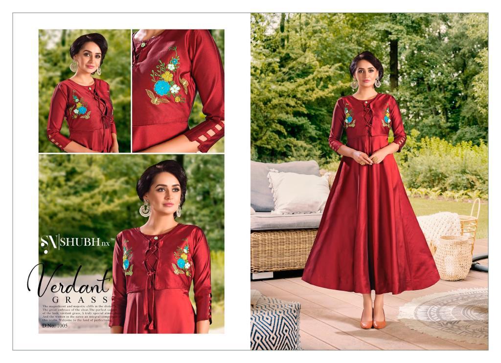 Shubh Nx Present Pankhida Vol 2 Long Kurtis Catalogue