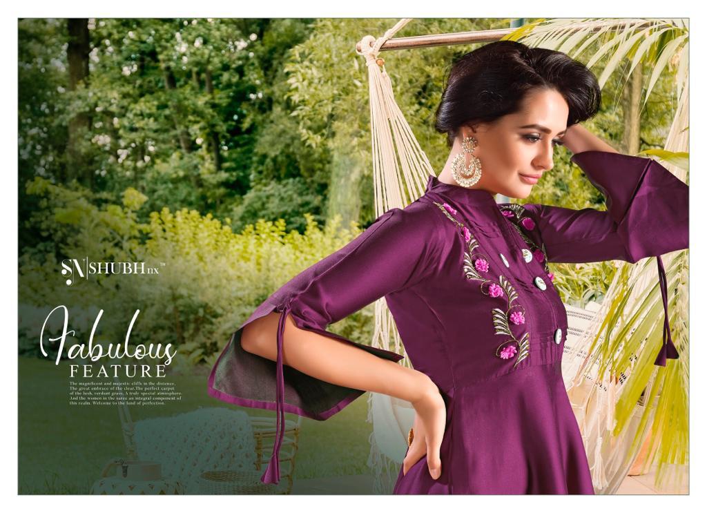 Shubh Nx Present Pankhida Vol 2 Long Kurtis Catalogue