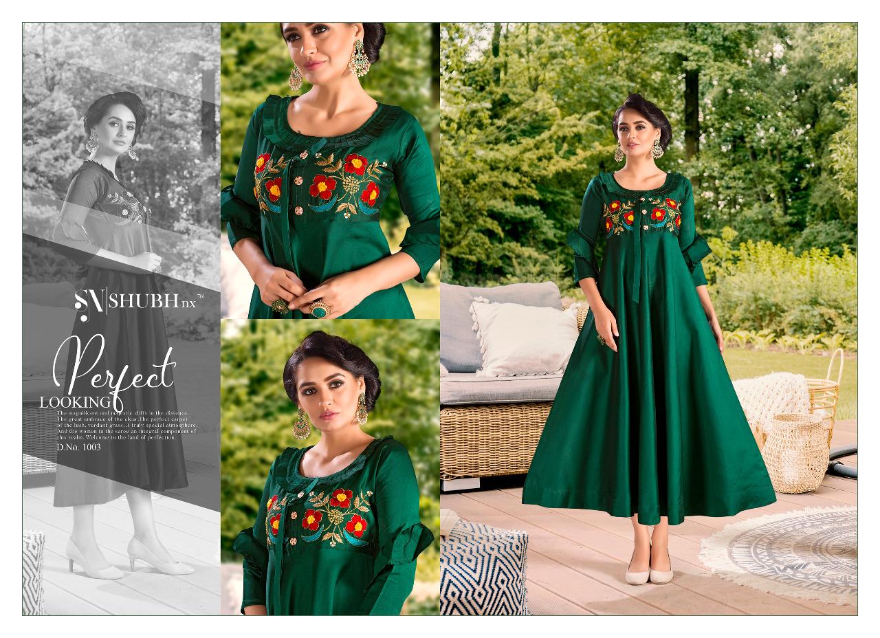 Shubh Nx Present Pankhida Vol 2 Long Kurtis Catalogue