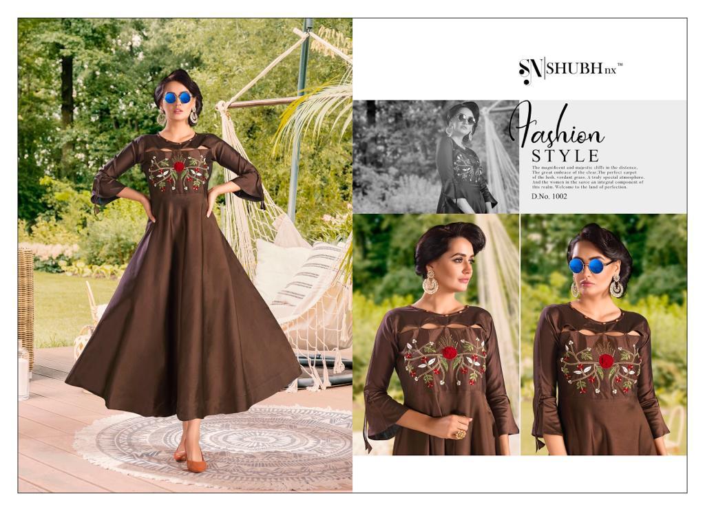 Shubh Nx Present Pankhida Vol 2 Long Kurtis Catalogue