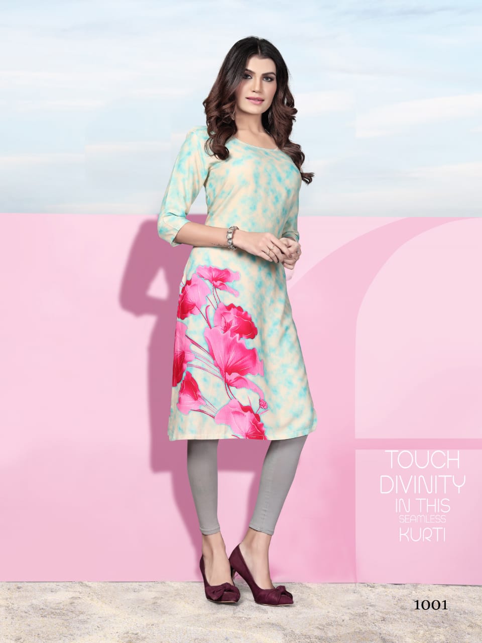 Watermelon Present Kissmiss-nx Kurtis Catalogue