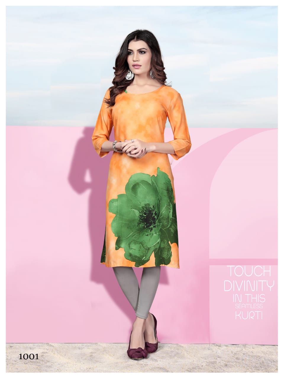 Watermelon Present Kissmiss-nx Kurtis Catalogue