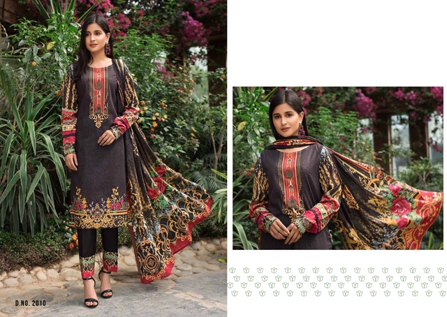 Yashika Presents  Mehnoor Vol  2  Karachi Dress Material