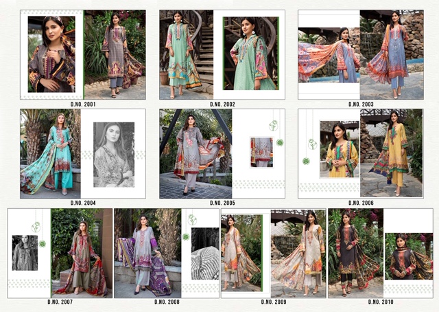 Yashika Presents  Mehnoor Vol  2  Karachi Dress Material