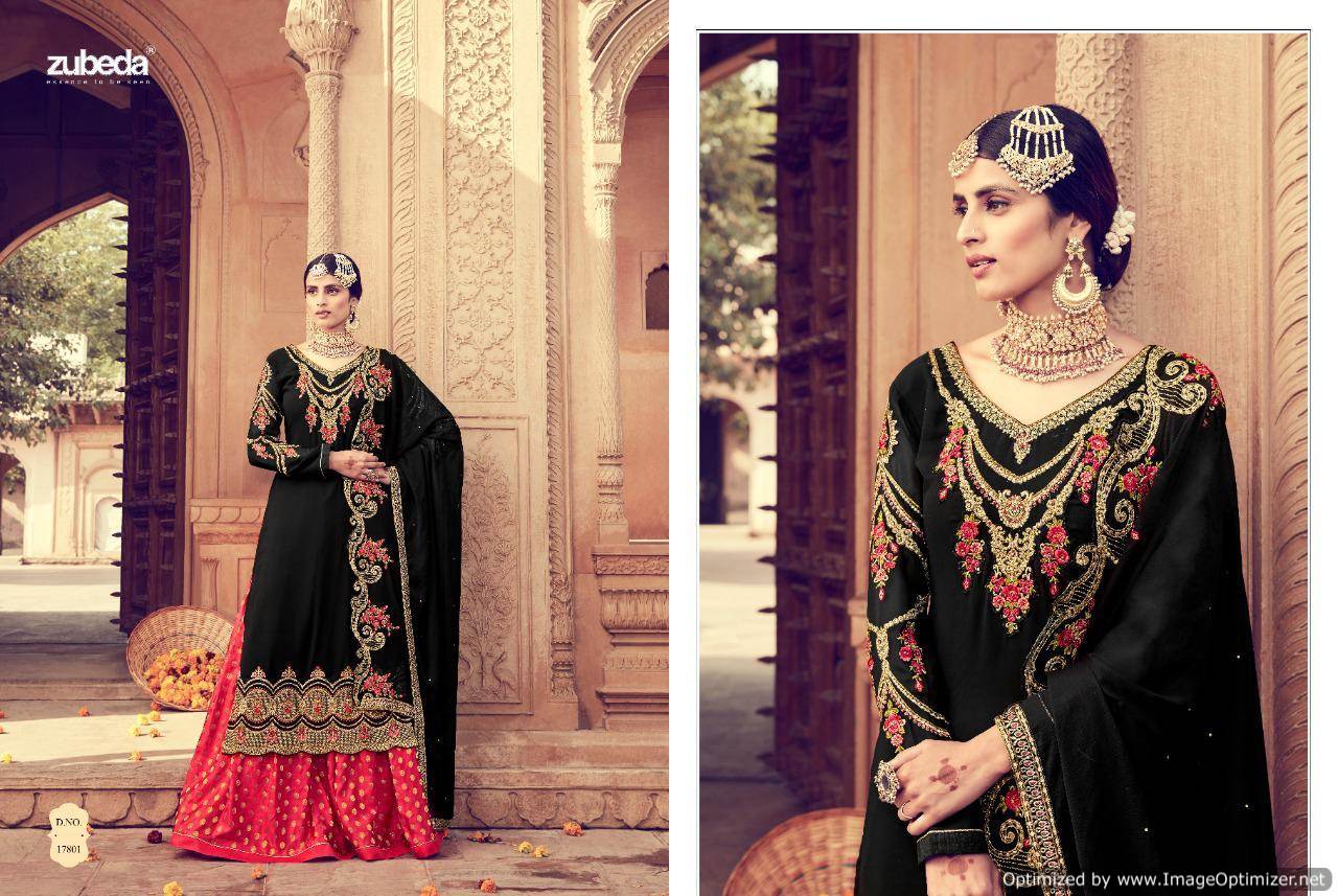 Zubeda Present Erina Embroidery Salwar Suits Collection.