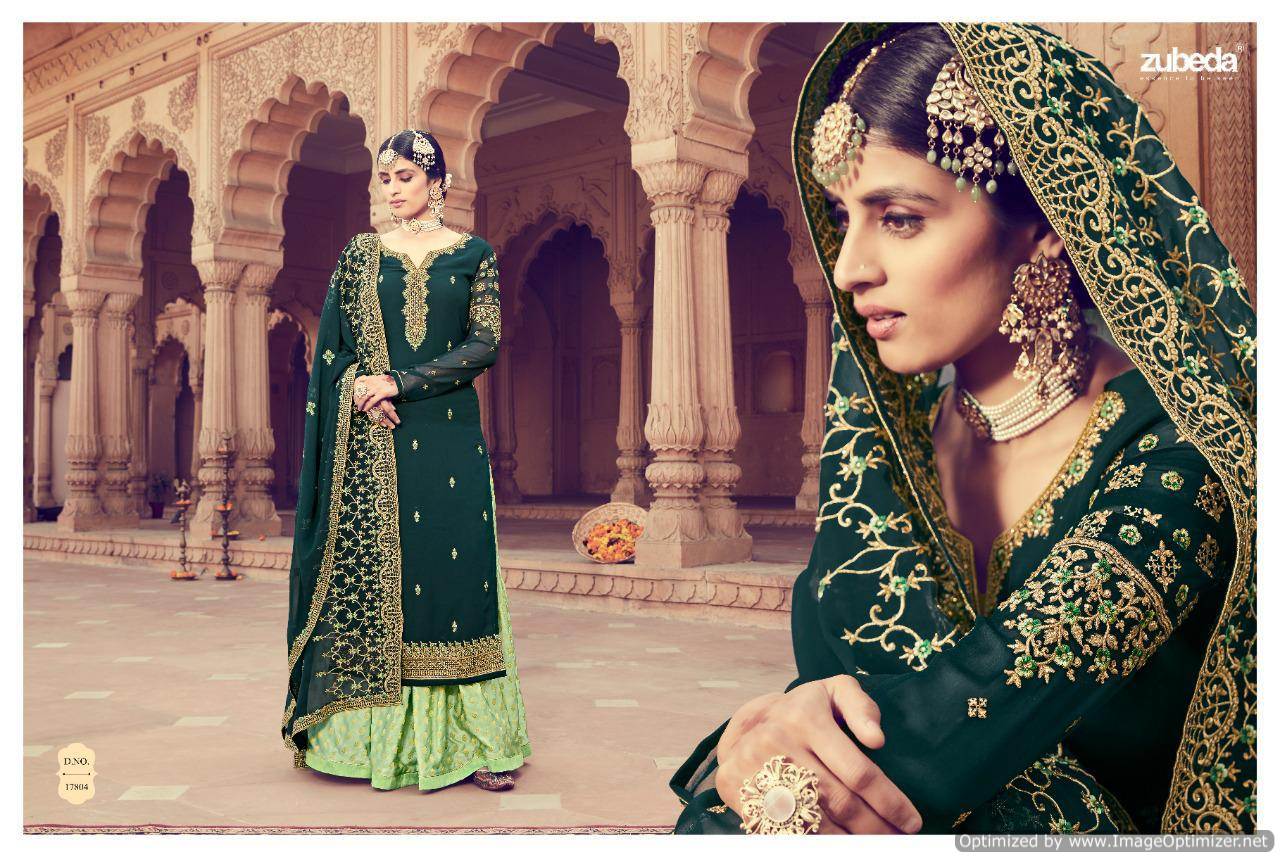 Zubeda Present Erina Embroidery Salwar Suits Collection.