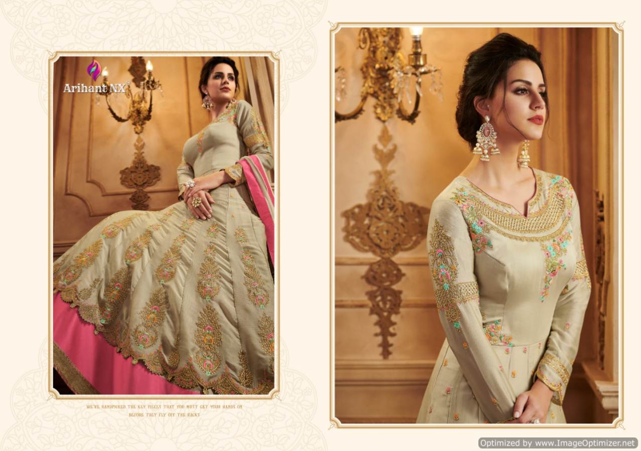 Arihant Present Saira Faux Georgette Wedding Wear Salwar Suits