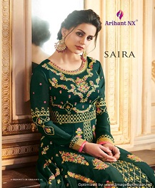 Arihant Present Saira Faux Georgette Wedding Wear Salwar Suits