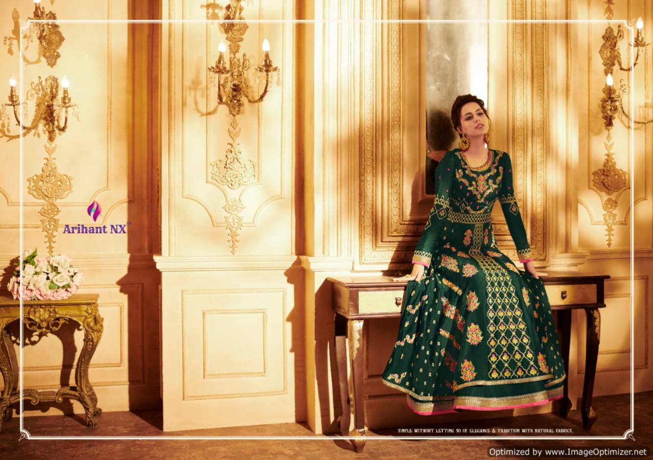 Arihant Present Saira Faux Georgette Wedding Wear Salwar Suits