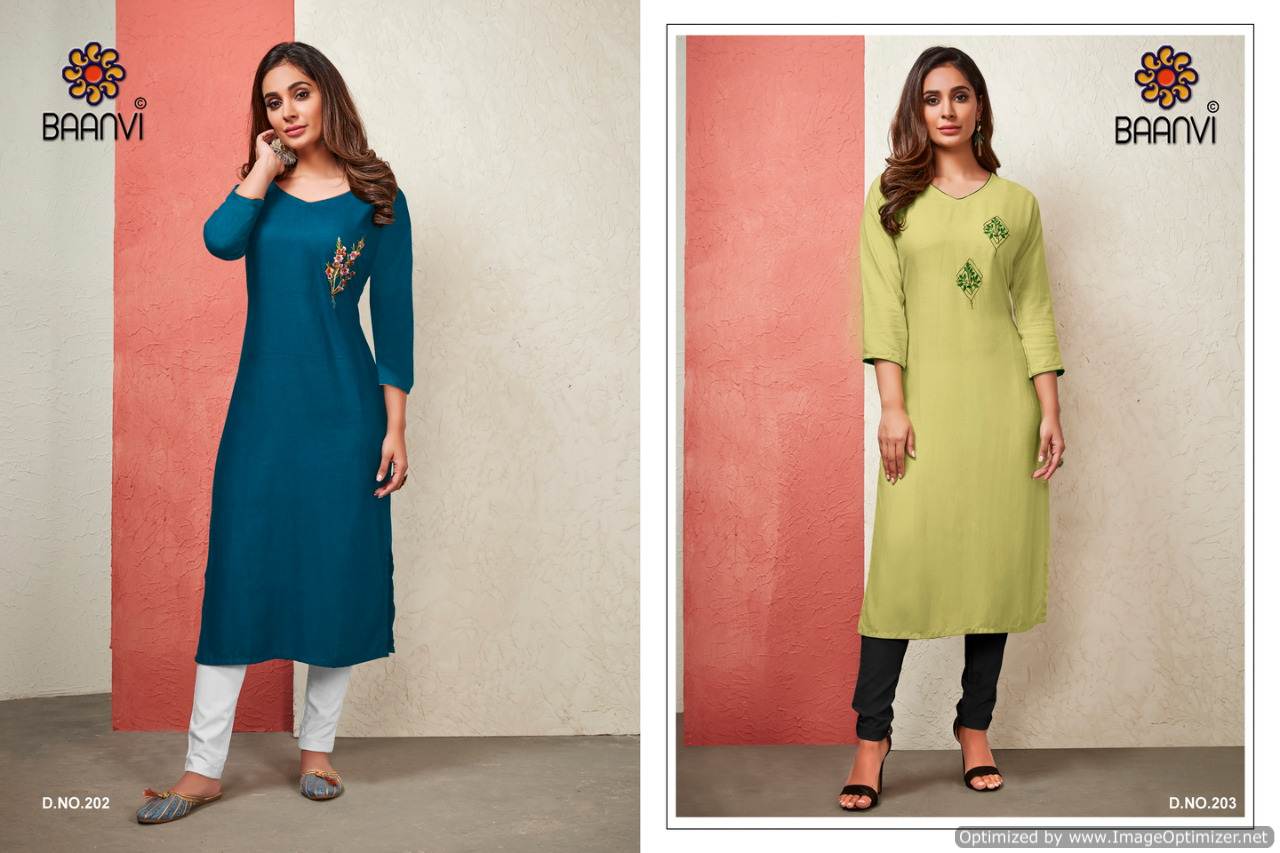 Baanvi Present Antra Vol 2 Kurtis Catalogue