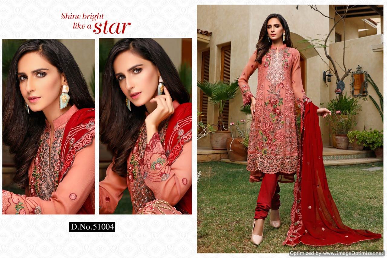 Charizma Present Fauzia Designer Pakistani Suits Collection.