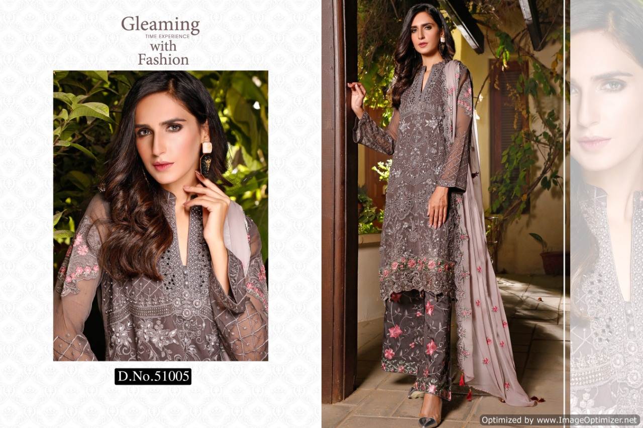 Charizma Present Fauzia Designer Pakistani Suits Collection.