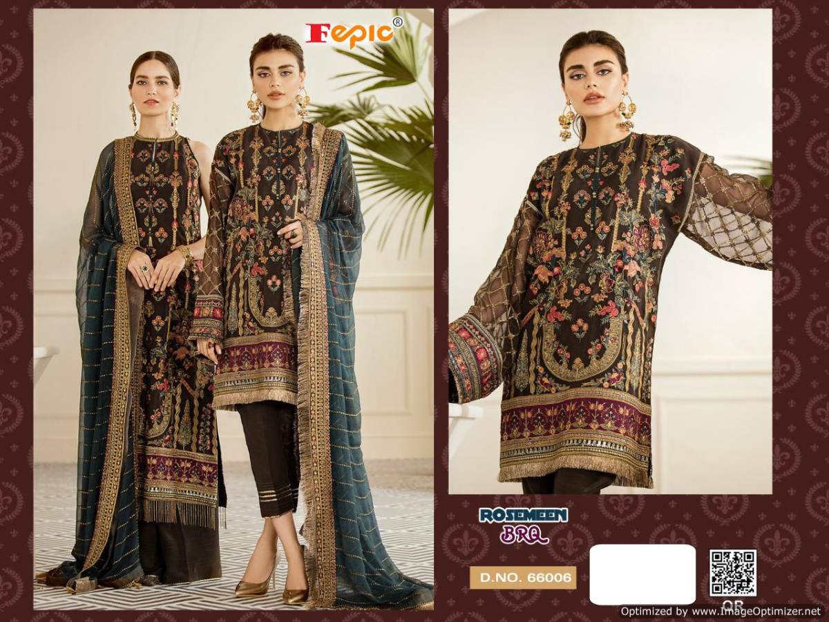 Fepic Present Rosemeen Brq Pakistani Salwar Suits