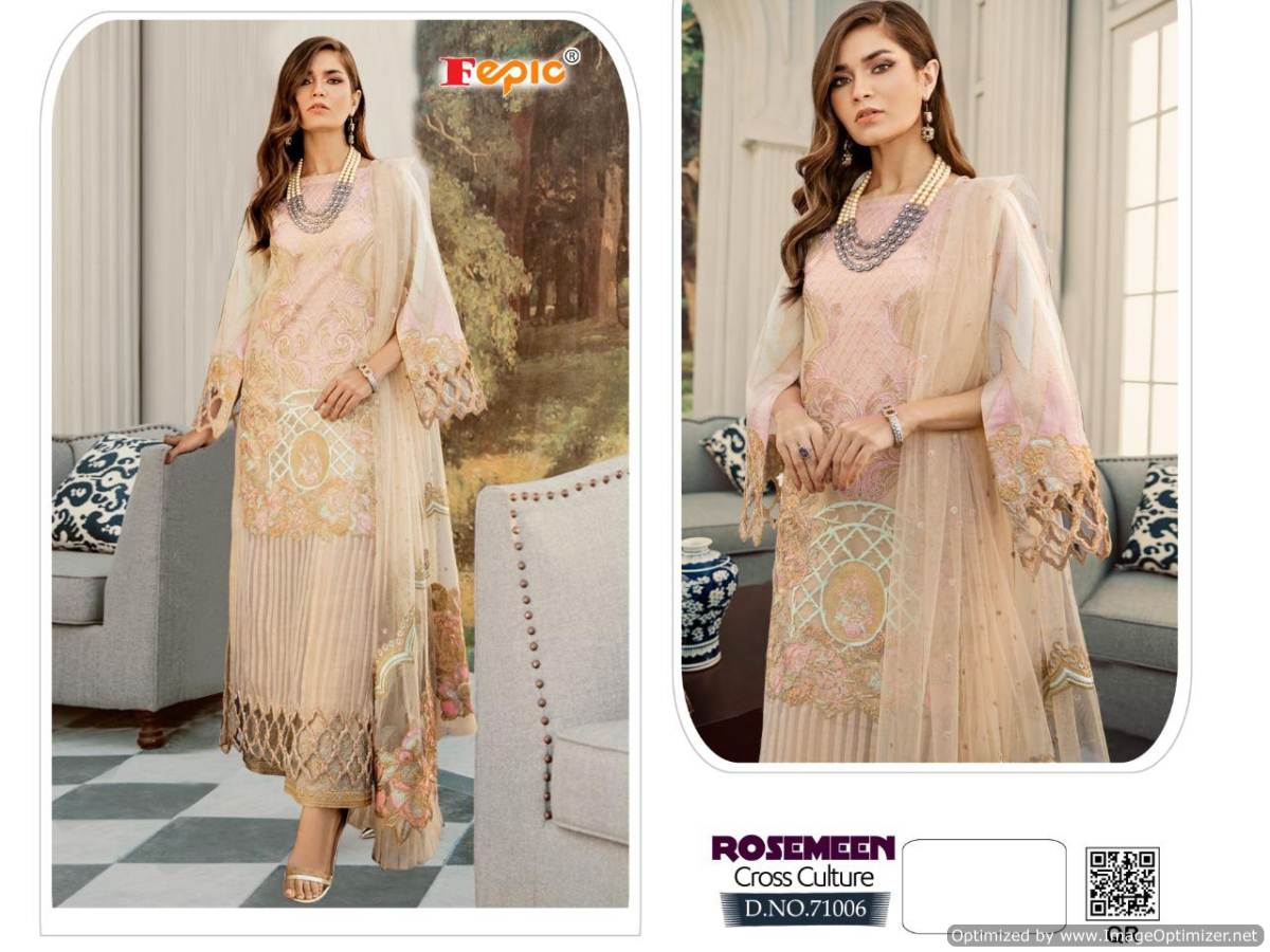 Fepic Present Rosemeen Cross Culture Salwar Suits