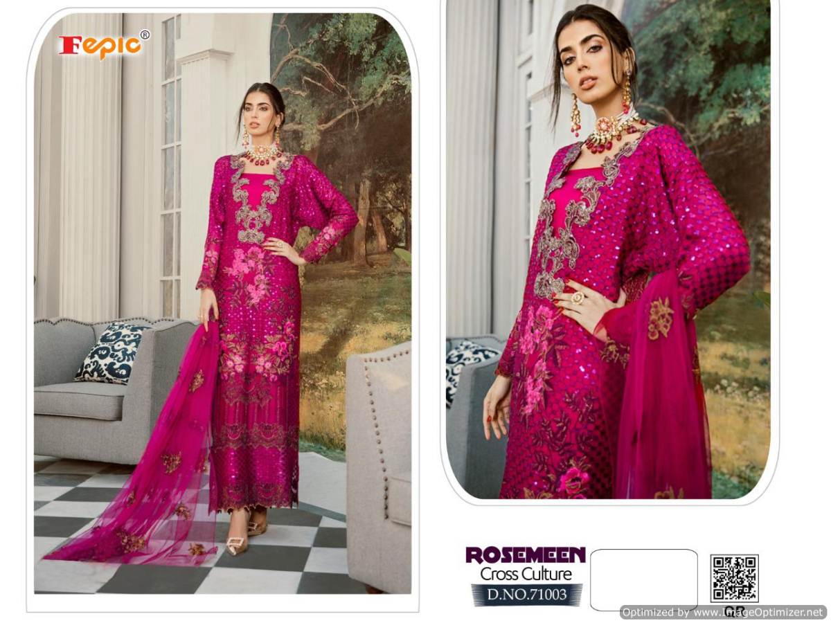 Fepic Present Rosemeen Cross Culture Salwar Suits