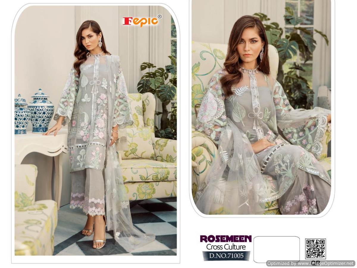 Fepic Present Rosemeen Cross Culture Salwar Suits