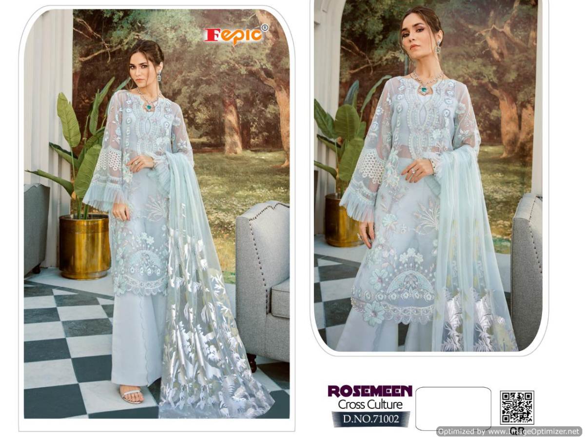 Fepic Present Rosemeen Cross Culture Salwar Suits