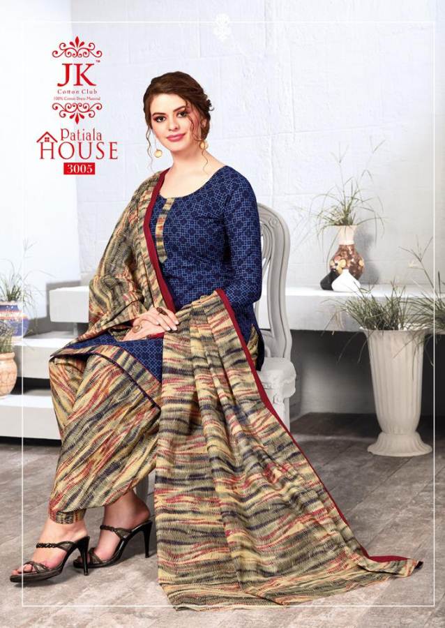 Jk Present Patiyala House Vol 3 Cotton Dress Collection