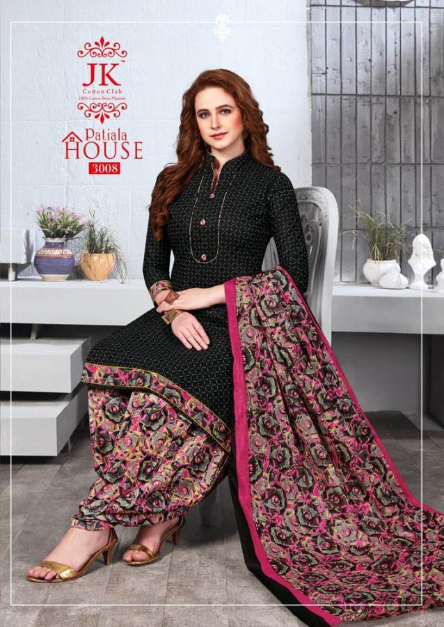 Jk Present Patiyala House Vol 3 Cotton Dress Collection